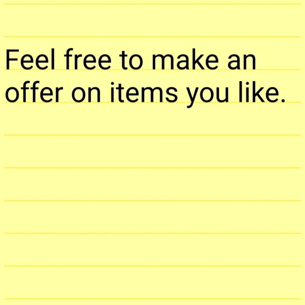 FEEL free to make offers. BEST Deals on BUNDLES